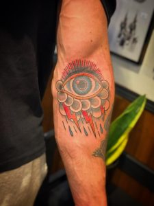Traditional Eye tattoo