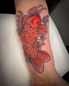 Japanese Koi Fish tattoo