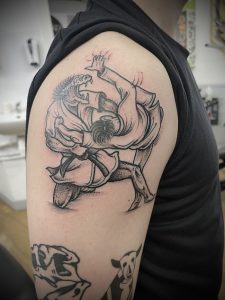 Judo tattoo